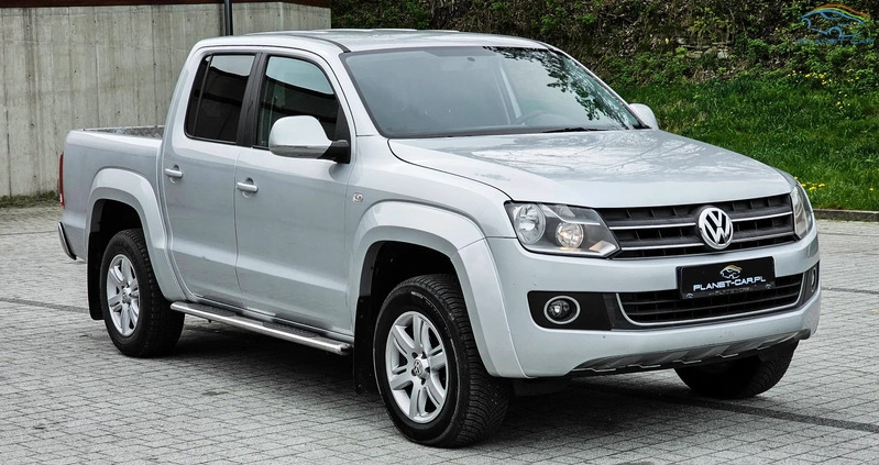 Volkswagen Amarok cena 54900 przebieg: 257000, rok produkcji 2011 z Bobowa małe 379